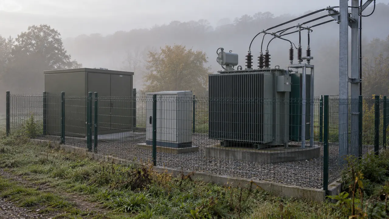 Équipements d’un poste de transformation électrique