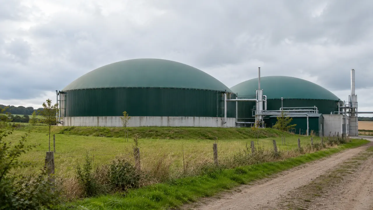 Installations de production de biogaz dans un environnement rural